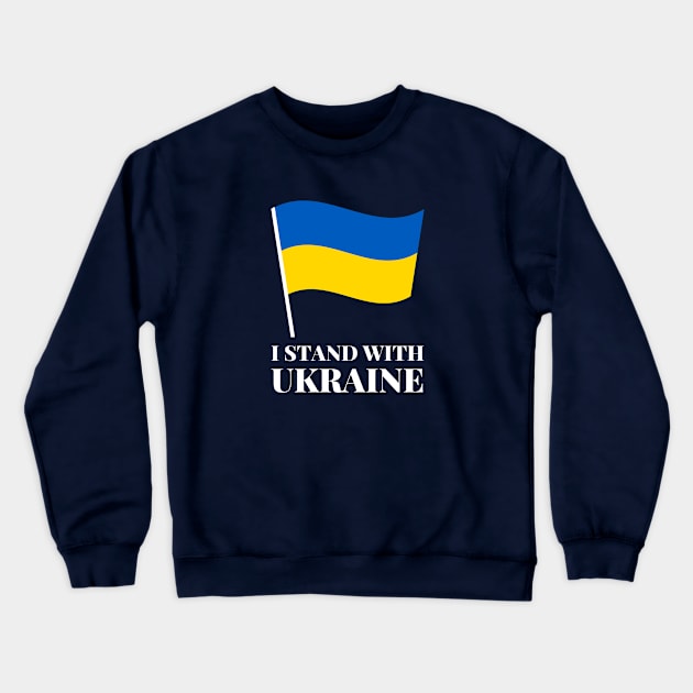 I stand with ukraine Crewneck Sweatshirt by aspanguji